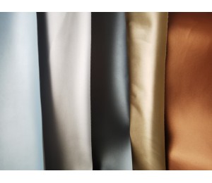 Kunstleder Charlie metallic mattiert eisblau